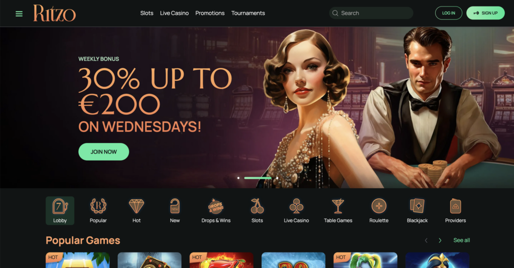 Ritzo Casino Bonus