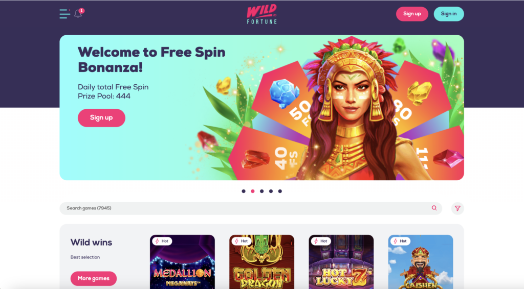Wild Fortune Casino Bonus