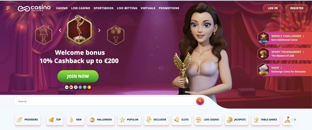 Casino Infinity Bonus