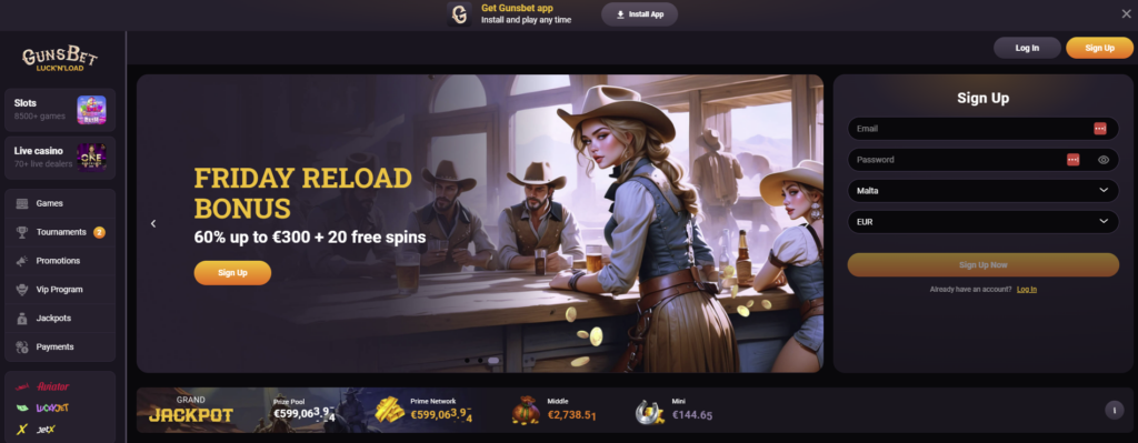 gunsbet casino