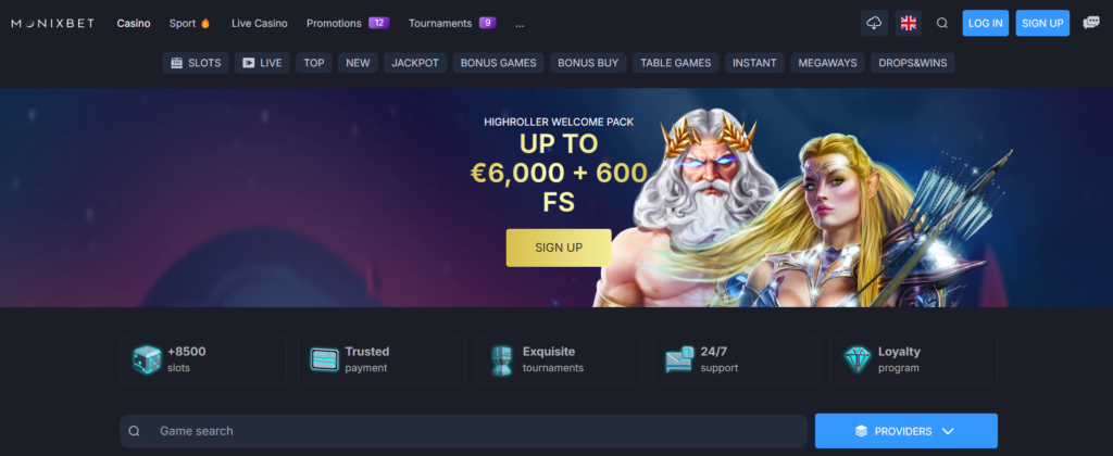 monixbet casino