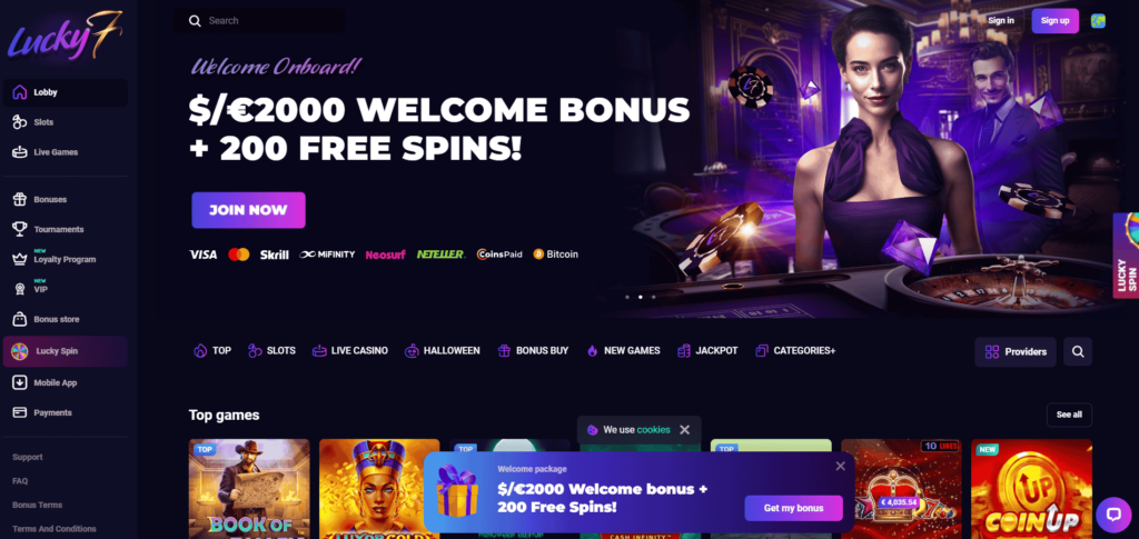lucky7even casino