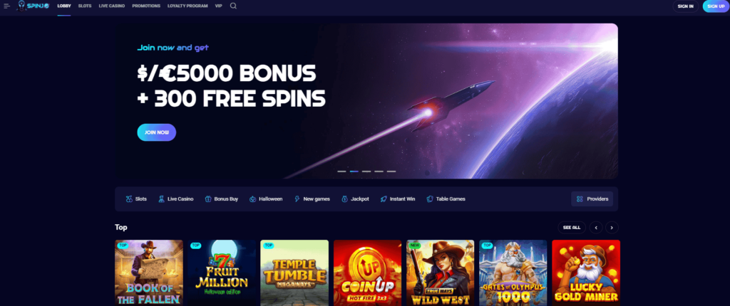 spinjo casino